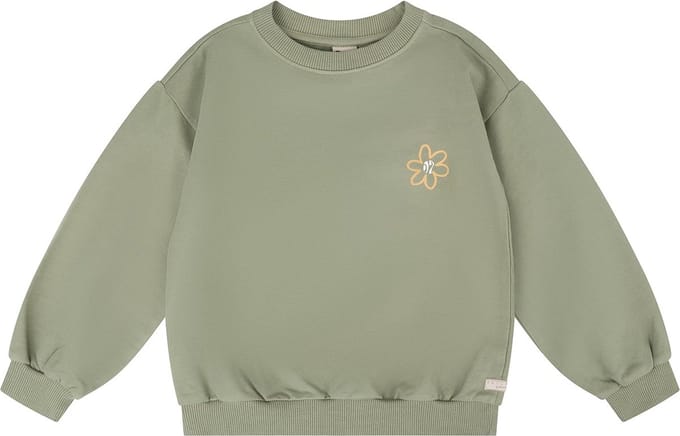 Daily7 - Oversized Sweater - Light Army - Maat 116