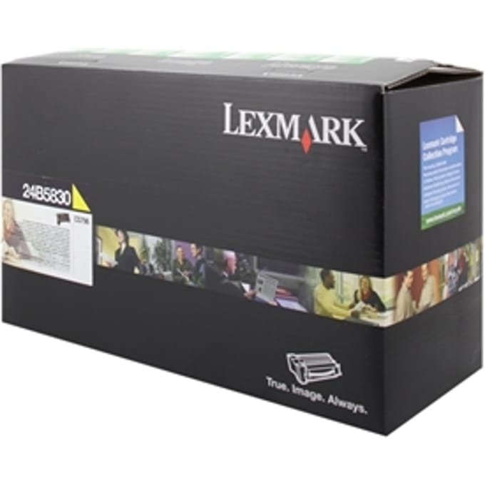 Lexmark 24B5830 toner cartridge geel (origineel)