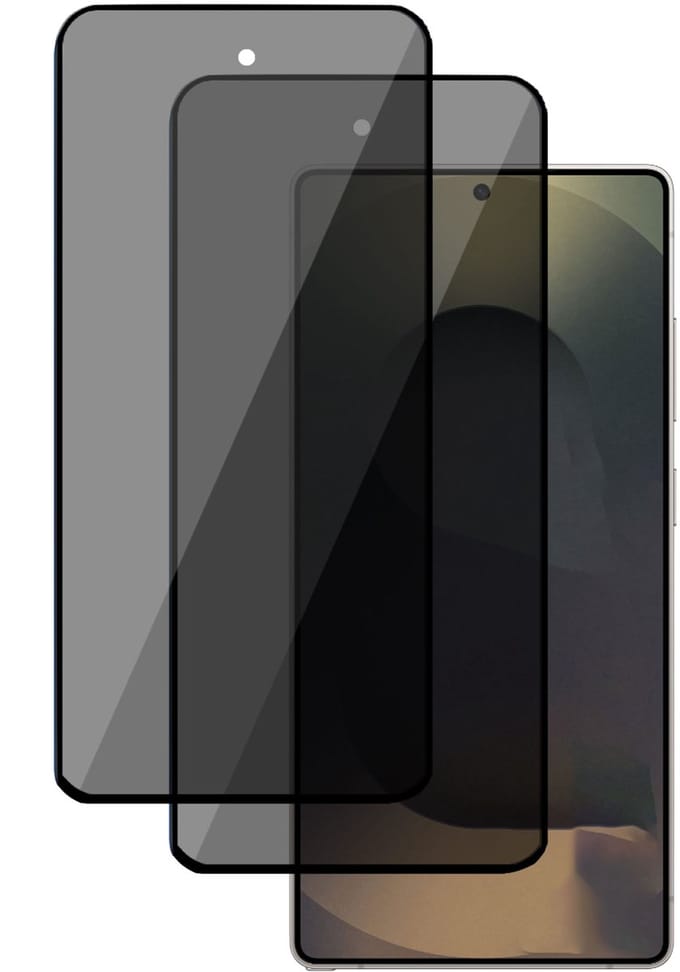 2x TechNow Privé Screenprotector geschikt voor Samsung Galaxy S25 Ultra - Privacy Beschermglas - Privacy Proteqt+