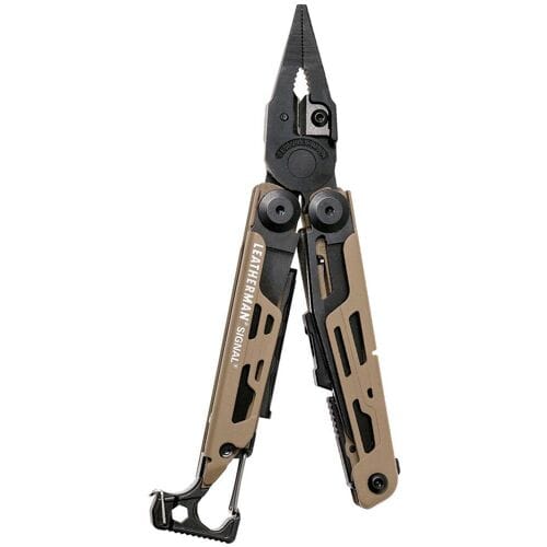 Leatherman Signal Coyote Tan – Robuuste Outdoor Multitool Met Militaire Uitstraling