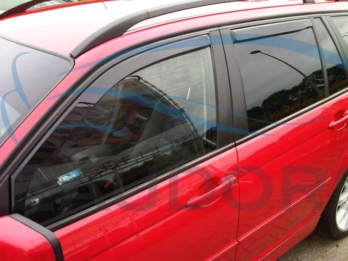 Zijwindschermen geschikt voor BMW 3-serie E46 5-deurs va. 1998 Combi V + A ramen