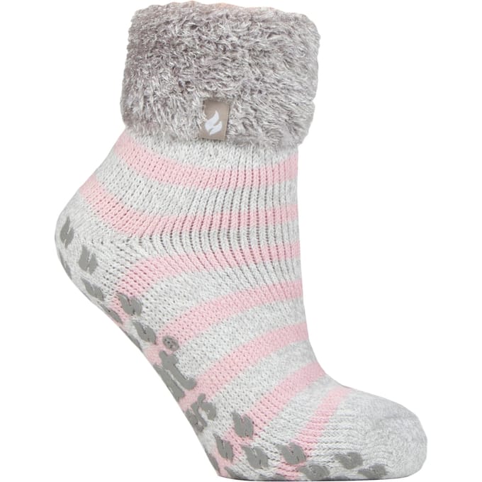 Heat Holders - Non Slip Bedsokken voor dames - Silver Gray (Auckland)