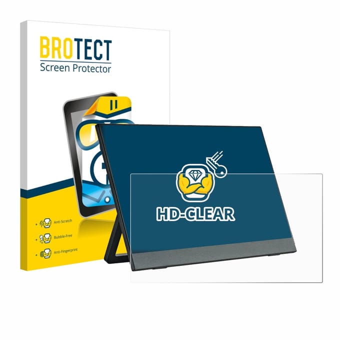 BROTECT - Screenprotector voor Anmite A140W03 14" - Folie Beschermfolie transparant