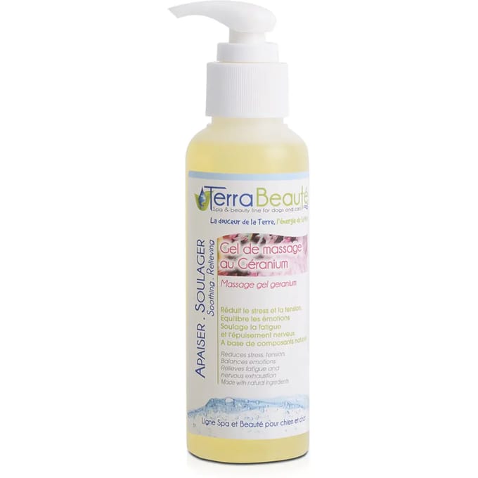 Gel voor massage met geranium Terra Beauté