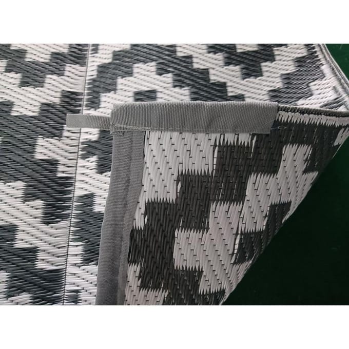 Vierkant Plus Dubbellaags Pp Strand Picknickmat Terrasmat Buitenmat 180*270cm gray