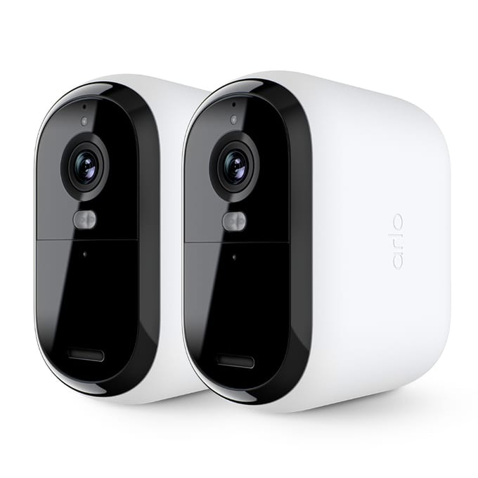 ARLO ESSENTIAL2 XL FHD OUTDOOR CAMERA 2-PACK VMC2252-100EUS IP-Bewakingscameraset WiFi Met 2 cameras 1920 x 1080 Pixel