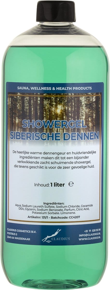 Douchegel Siberische Dennen 1 liter - Showergel