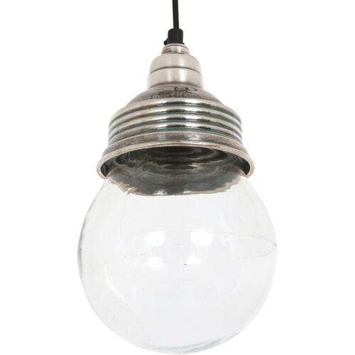 KS Verlichting Hanglamp Vidro Antiek Zilver