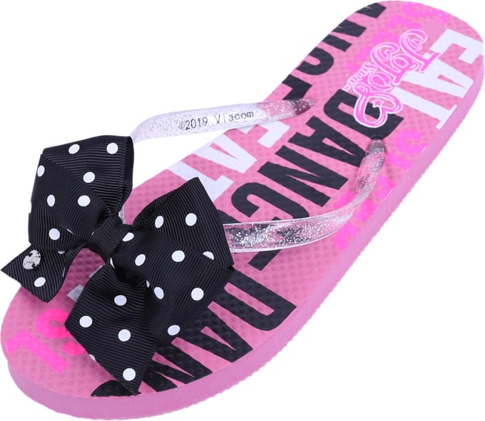 Roze flip-flops met strik Jojo Siwa