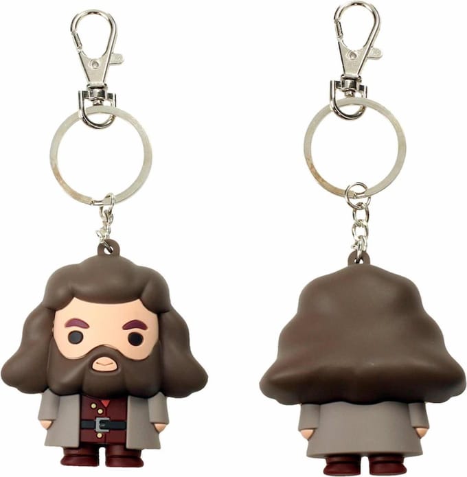 Harry Potter Rubeus Hagrid Rubberen Sleutelhanger