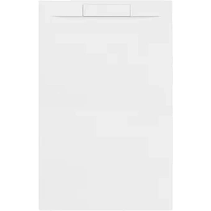 Allibert - Douchebak - Luna 140 X 90 Cm - Polybeton - Wit
