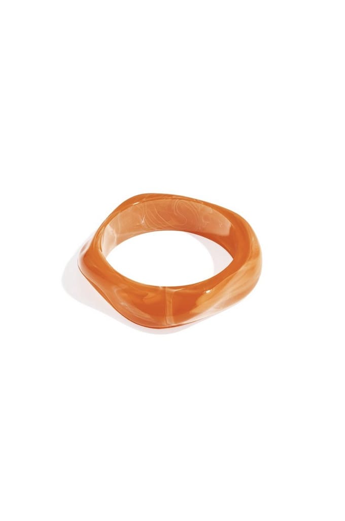 Yehwang - Armband - Bangle - Oranje - Acryl - Statement - Must - Trendy