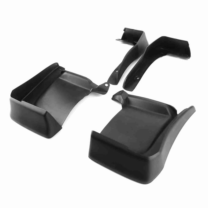 4 stuks Auto Spatbord Spatlap Spatscherm met Hardware Past voor Honda Accord 20132017 black
