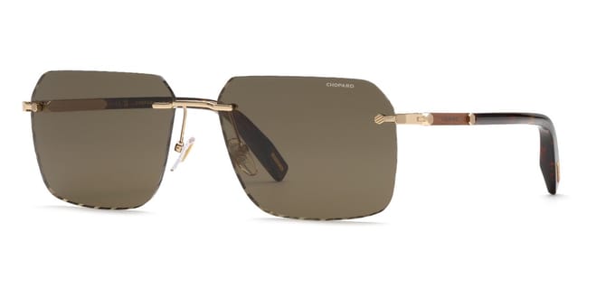 Chopard SCHL75 Oro rose' lucido 63/17/150 MAN Zonnebrillen