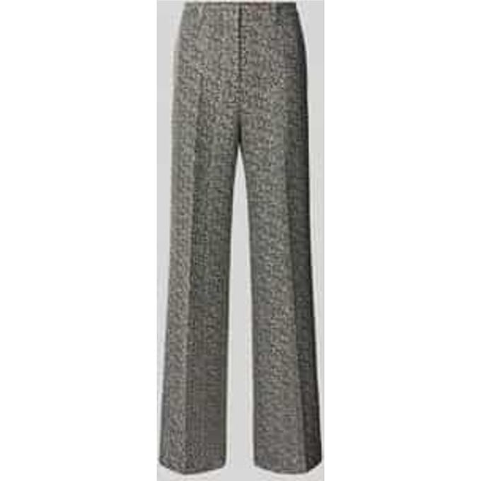 regular fit wijde broek met katoen-aandeel model 'Hasmina'