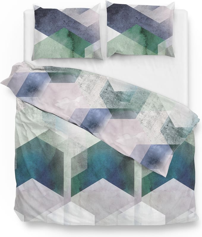 Zohome Jort Dekbedovertrek - Lits-jumeaux - 240x200/220 cm - Multi