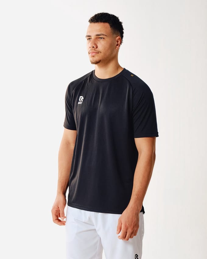 Robey Tennis Club Tee - Zwart - L