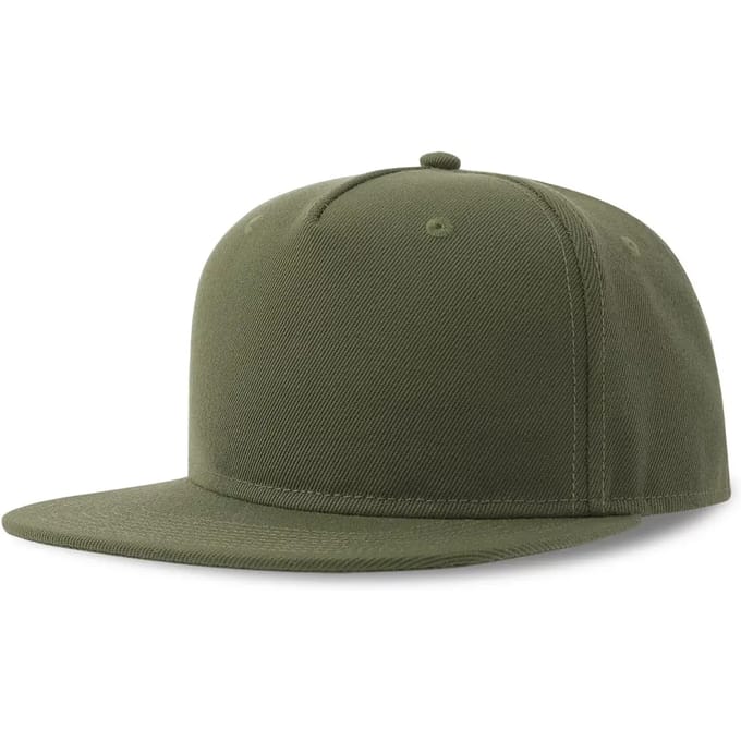 Atlantis Headwear Snap Five-S AT530 - OLIVE - One size