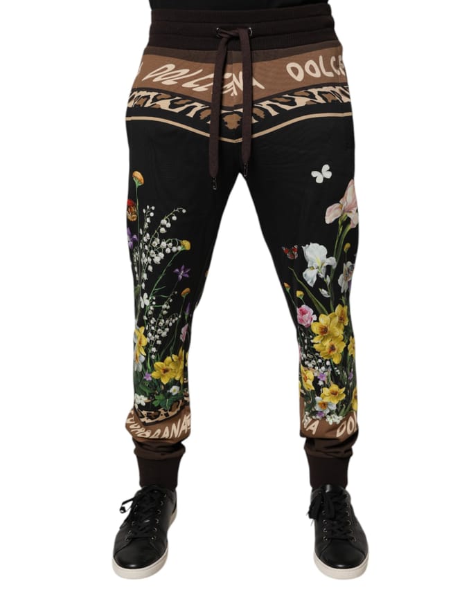Bloemenprint Joggers