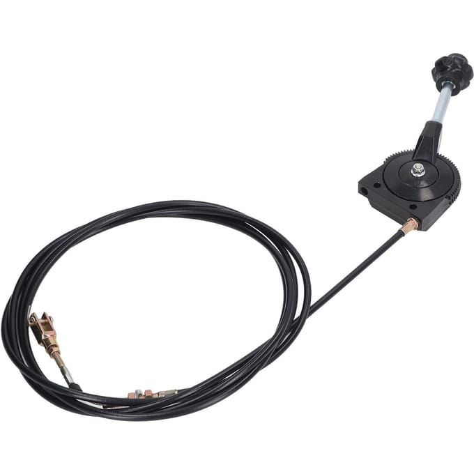 Câble d'accélérateur manuel pour pelle, commande de moteur, pièces d'équipement lourd, accessoires, 3.5 mètres black