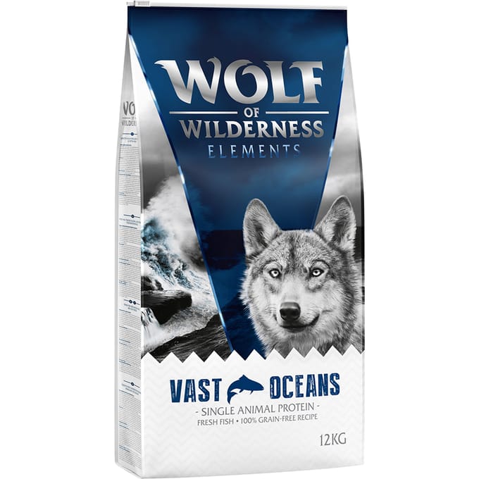12kg Vast Oceans Vis Wolf of Wilderness Hondenvoer