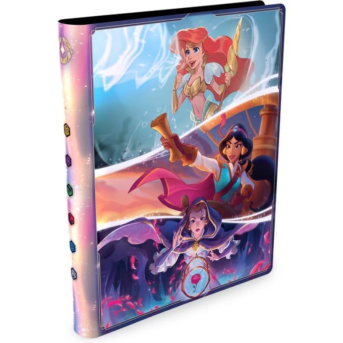 Disney Lorcana Trading Card Game Card Portfolio - Set 9-12