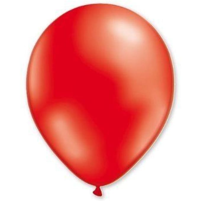 Ballons - 100 % Latex - 30 cm - Rouge - Qualité professionnelle - Gonflable à l'hélium