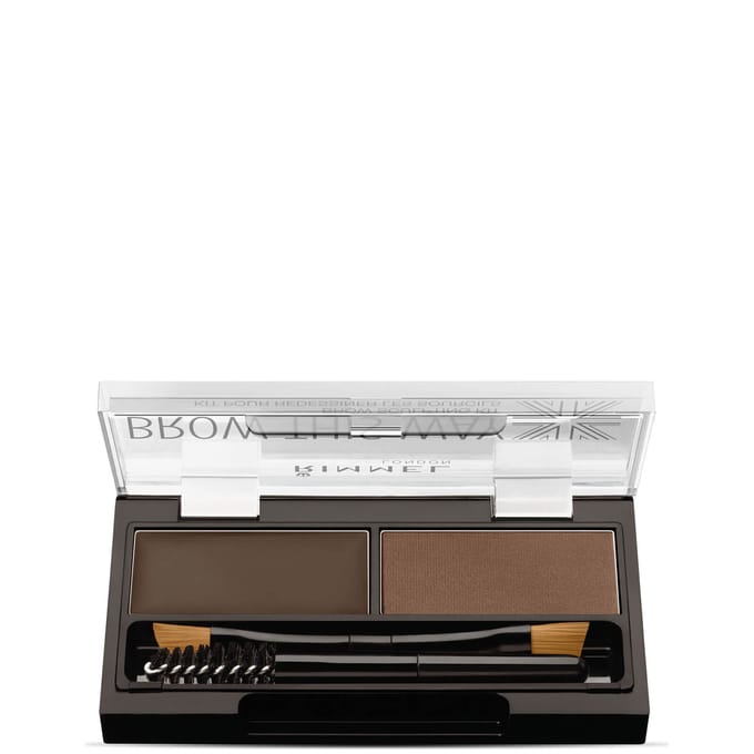 Rimmel Brow This Way Eyebrow Kit (Various Shade) - 003 Dark Brown