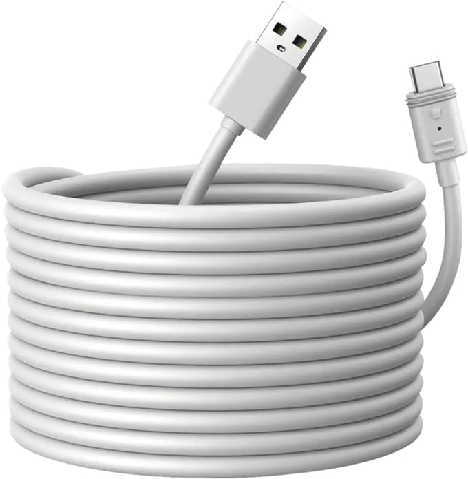Eufy T8714 USB-kabel 4,5 m USB A USB C Wit
