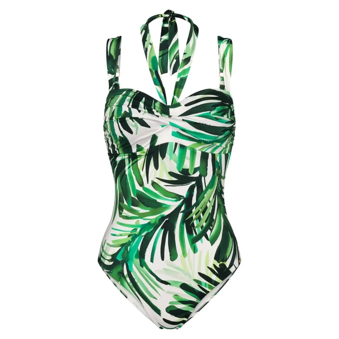 Sculpting stof badpak dames Triumph Summer Palm