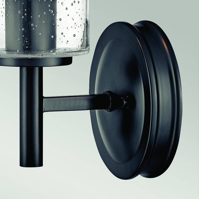 Hinkley LED Wandlamp Collier | 1X E27 Max 60W | Black Oxide