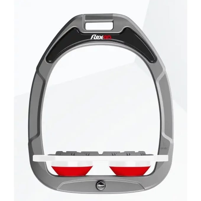 Plat Grip Aluminium/Wit/Rood Flex-On Green Composite