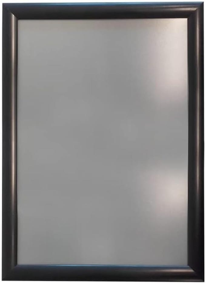 Zwart Aluminium Wissellijst Kliksysteem - Formaat 42x29 cm