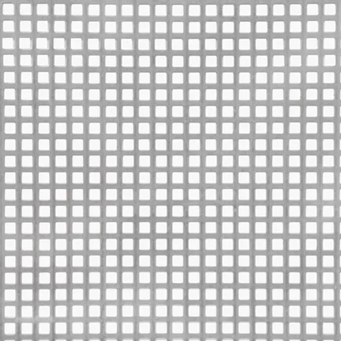Alberts 462895 Geperforeerde plaat | vierkante perforatie | staal | 500 x 1000 x 1 mm