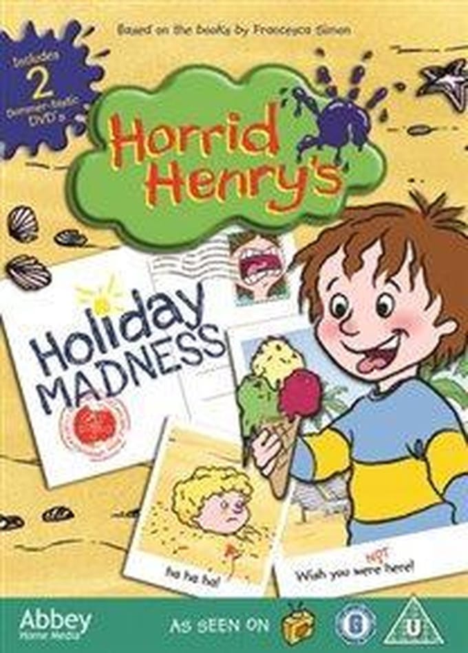 Horrid Henrys Holiday Madness Double DVD Pack