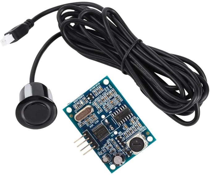 Ultrasone afstandsmeetmodule met waterdichte sensor - 5V - Waterdicht - JSN-SR04T - Afstandsensor.