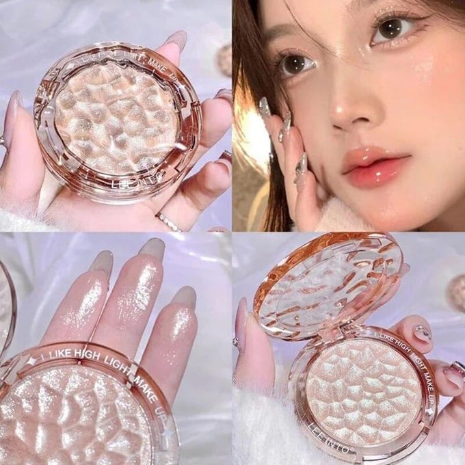 Palette de Contour à reflets scintillants, brillant naturel, éclaircissant, maquillage pour le visage, cosmétiques blanc