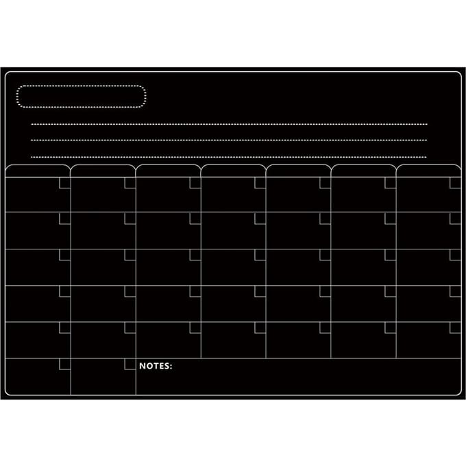 Magnetisch whiteboard Kalender Whiteboard Koelkast Stickers Keuken Koelkast Whiteboard voor zwart