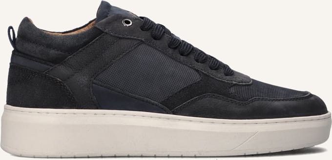 STEFANO LAURAN Enzo-65 Sneakers - Leer - Heren - Blauw - Maat 44