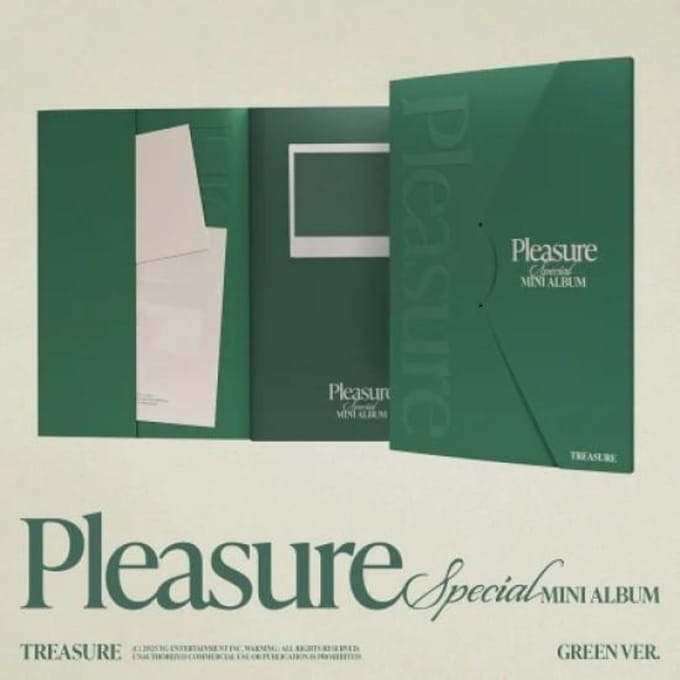 TREASURE - [PLEASURE] Speciaal Mini Album Green