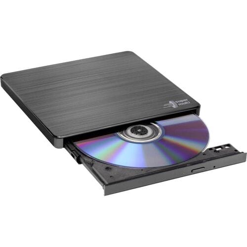 Hitachi - LG GP60NB60 Slanke Draagbare DVD-Writer - DVD writer - USB 2.0 - Zwart