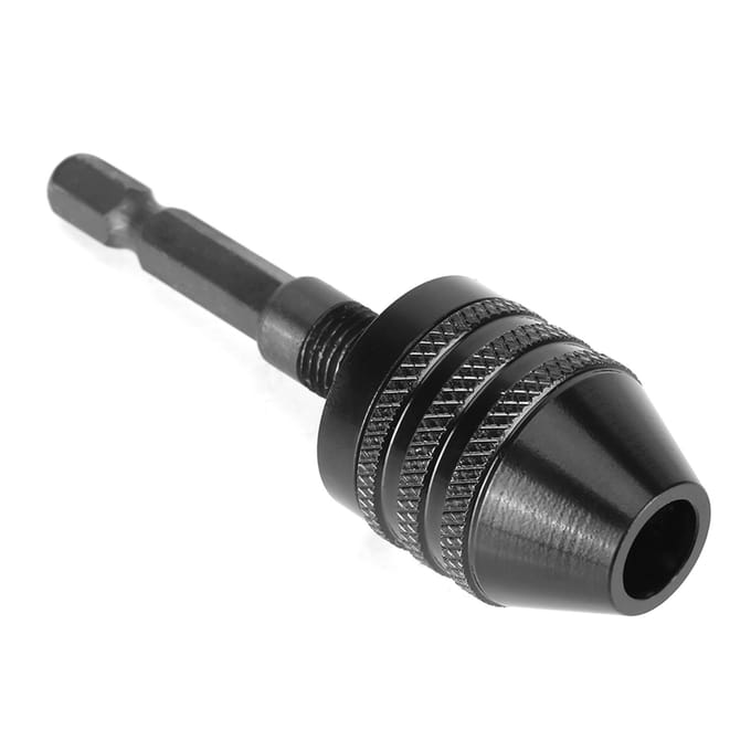 1/4 inch Zeskant Schacht Sleutelloze Boorkop Spantang Adapter Capaciteit 0,8-8 mm voor Elektrische Schroevendraaier Boor
