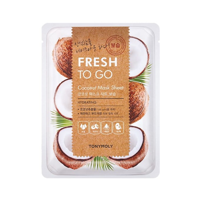 TONYMOLY - Fresh To Go Mask Sheet - COCONUT - 1stuk