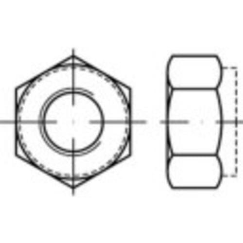 TOOLCRAFT 147569 Borgmoeren M8 Staal Galvanisch verzinkt 1000 stuk(s)