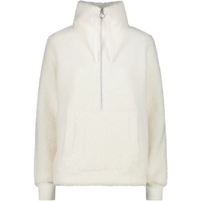 Dames sweatshirt met halve rits CMP