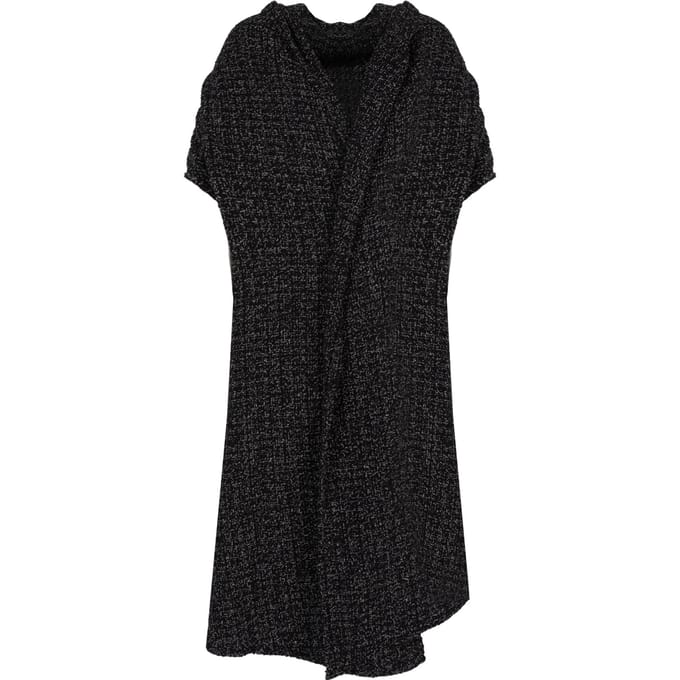 La Haine Inside Us Cardigan Asymmetric Vrouw zwart