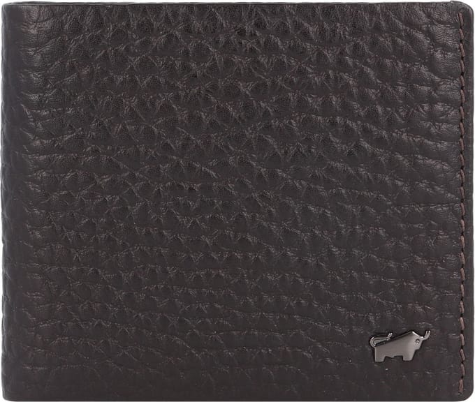 Braun Büffel Portemonnee Yannik RFID Wallet 4+4CS Dark Brown Donkerbruin