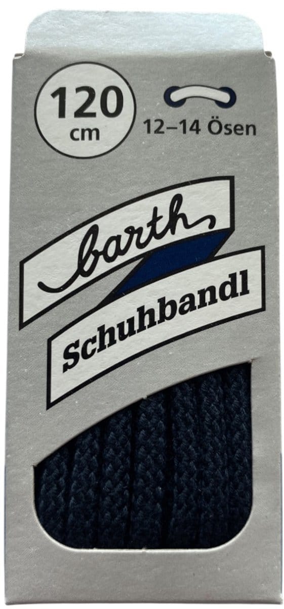 Veters dik rond 120 cm Blauw (Barth)03
