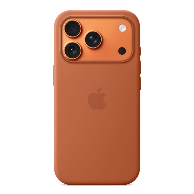 Siliconenhoesje met MagSafe voor de Apple iPhone 17 Pro Max - Terracotta