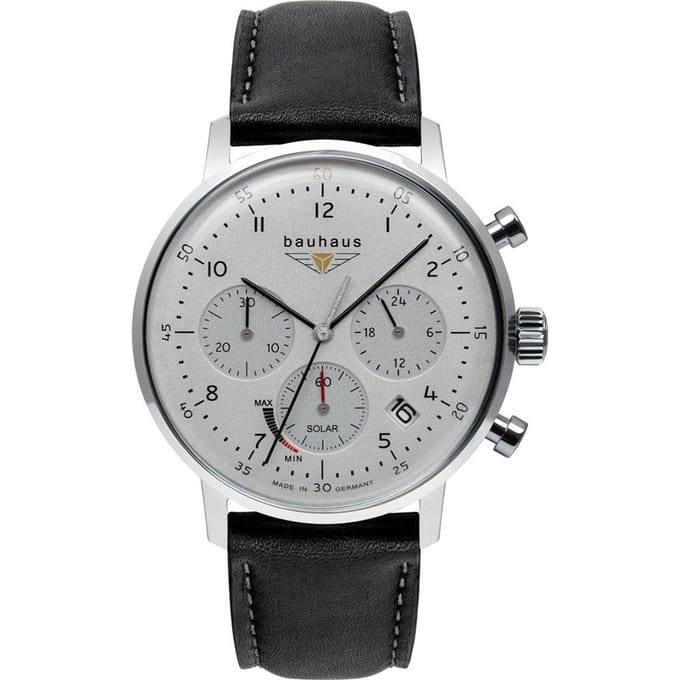 Bauhaus 2086-1 Dessau solar chronograaf horloge